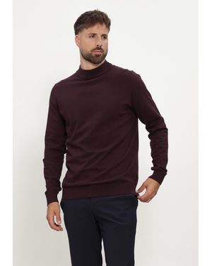 Saint Steve Herren Pullover & Cardigans Ben - Rot