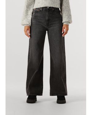 Levi's Damen Jeans Ribcage Wide Leg H223 Swipe Up - Schwarz