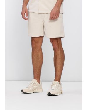 Pure Path Herren Hosen Honeycomb Shorts - Weiß