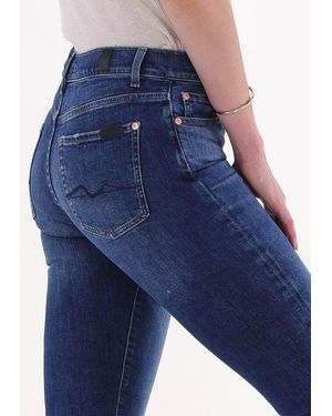 7 For All Mankind Bootcut Jeans Bootcut - Blau