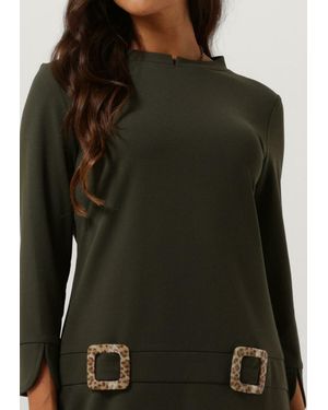 Ana Alcazar Minikleid Dress Leo Buckle - Grün