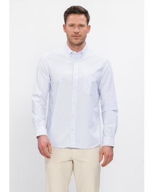 Profuomo Herren Hemden Casual - Weiß
