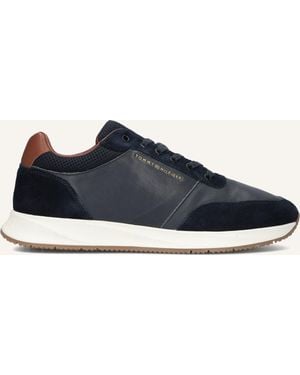 Tommy Hilfiger Herren Sneaker Dressy Runner - Blau