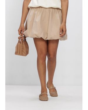 Ydence Damen Röcke Skirt Izzy - Natur