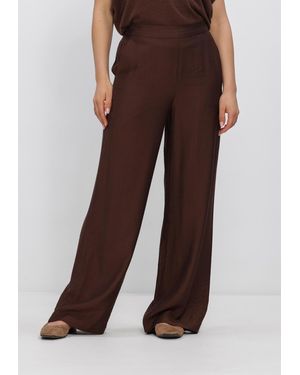 Minus Damen Hosen Msseria Pants - Braun