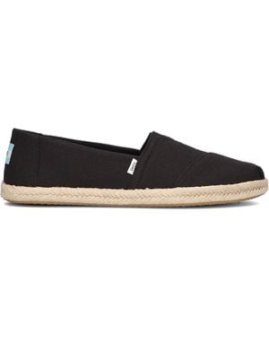 TOMS Espadrilles Alpargata Rope - Schwarz