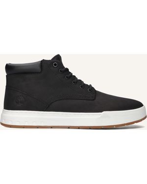 Timberland Herren Schnürschuhe Maple Grove Mid Lace Up - Schwarz