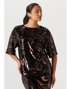 EDITED Damen Tops & T-Shirts Janah T-Shirt - Schwarz