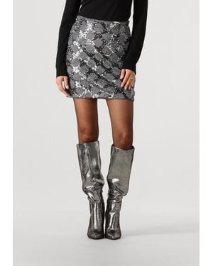 Object Damen Röcke Objlea Hw Short Skirt - Schwarz