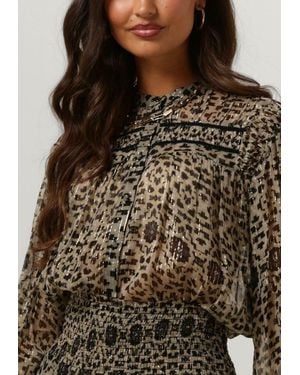 Aaiko Bluse Daimy Graphical Chique Tba - Braun