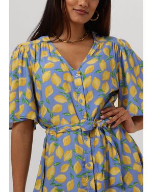 Ydence Minikleid Dress Aylin Damen - Blau