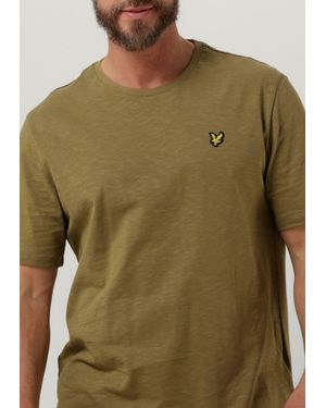 Lyle & Scott T-shirt Slub T-shirt - Grün