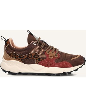 Flower Mountain Damen Sneaker Yamano 3 Uni - Schwarz