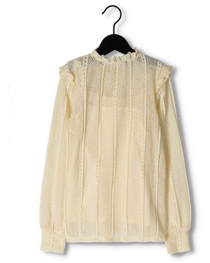 Looxs Bluse 10Sixteen Lace Top Mädchen - Natur