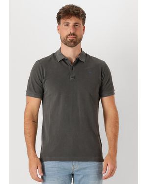 G-Star Herren Polos & T-Shirts Dunda Overdyed Slim Polo S\S - Grau