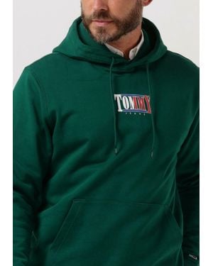 Tommy Hilfiger Sweatshirt Tjm Reg Essential Graphic Hoodie Herren - Grün