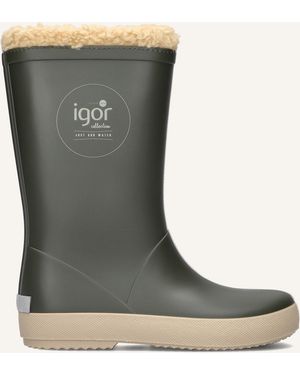 IGOR Mädchen Stiefel Splash Dk Borreguito - Grün