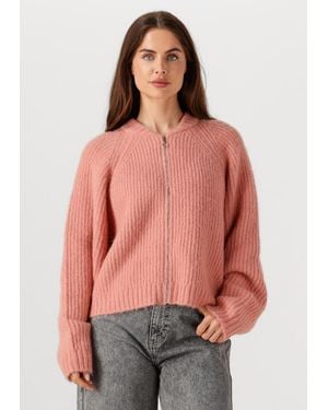 EDITED Damen Pullover & Cardigans Rani Bomber Cardigan - Rot