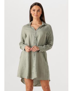 Mos Mosh Damen Kleider Mmrielle Linen Dress - Grün