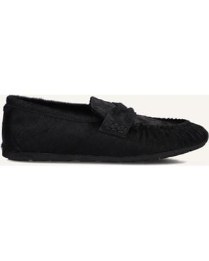 Nubikk Damen Loafer Riley Mio Pony - Schwarz