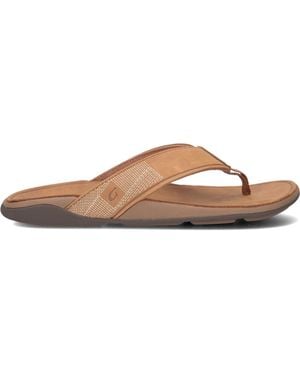 Olukai Pantolette Tuahine - Schwarz