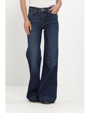7 For All Mankind Damen Jeans Modern Dojo Vibe - Blau