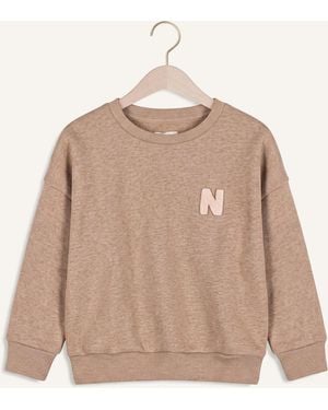 Nixnut Jungen Pullover & Cardigans Ol Sweater - Natur