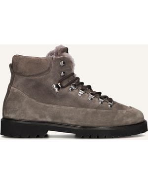 Nubikk Herren Boots Logan Chad Fur - Schwarz