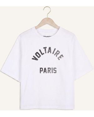 Zadig & Voltaire Mädchen Tops & T-Shirts X60794 - Weiß