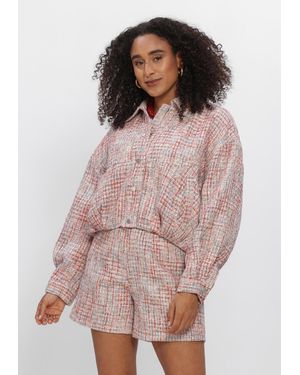 Studio Amaya Damen Jacken 262-St36 - Pink