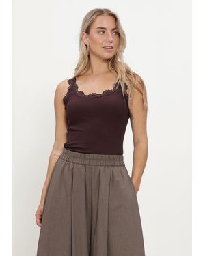 Inwear Damen Blusen Aggieiw Vincent Knot Blouse - Braun