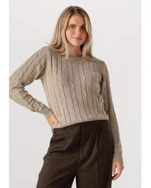 Copenhagen Muse Damen Pullover & Cardigans Cmkotom-Pullover - Natur