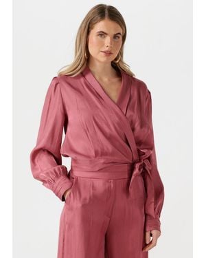 Aaiko Damen Blusen Donna Vis 355 - Rot