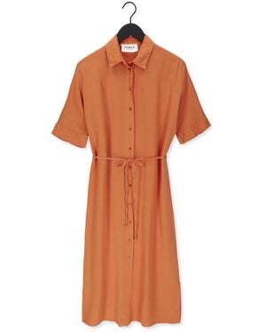 Simplee Midikleid Woven Dress Illa Crepe - Mehrfarbig
