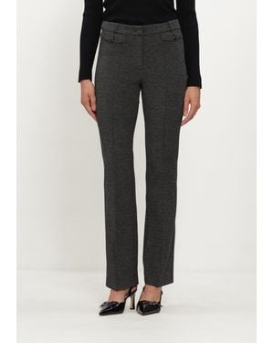 Cambio Damen Hosen Fleur - Schwarz