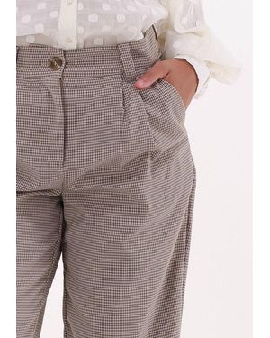 Modström Hose Atticus Check Pants Damen - Braun