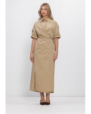 Second Female Damen Kleider Rhye Dress - Natur