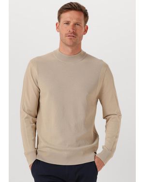Genti Herren Pullover & Cardigans Turtle Ls - Natur