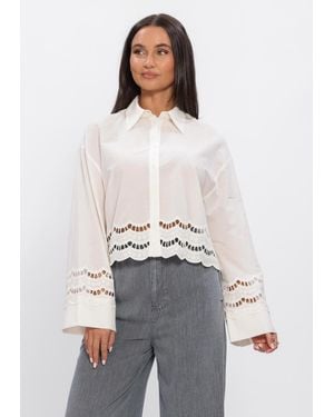 EDITED Damen Blusen Sophia Blouse - Weiß