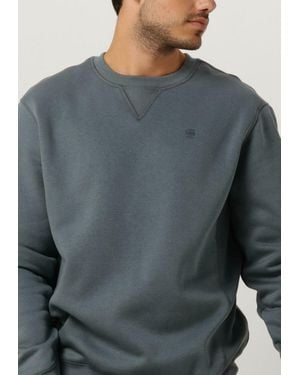 G-Star Sweatshirt Premium Core R Sw L/S Herren - Grau