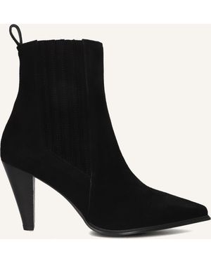 Notre-v Damen Stiefeletten 8928 - Schwarz