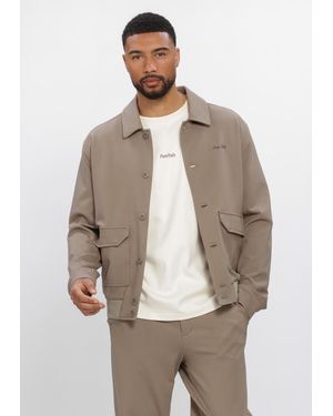 Pure Path Herren Overshirts Punta - Natur