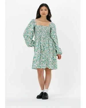 Envii Minikleid Enlori Ls Dress Aop 6731 - Grün