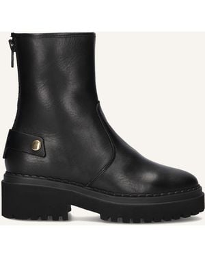 Nubikk Damen Boots Fae Leva Fur - Schwarz