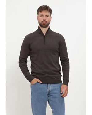 Saint Steve Herren Pullover & Cardigans Cas - Blau
