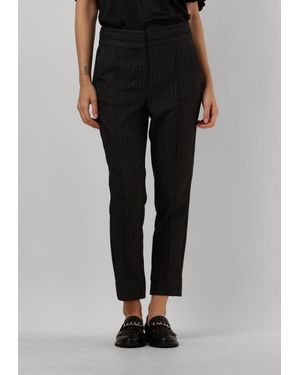 Aaiko Damen Hosen Parene Pinstripe Vis 548 - Schwarz