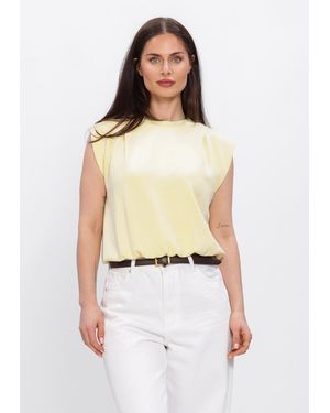 Minus Damen Tops & T-Shirts Msmarta Sweat - Weiß