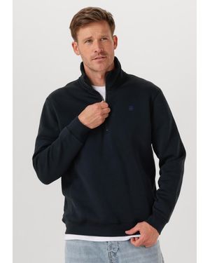 G-Star Herren Pullover & Cardigans Premium Core Half Zip R Sw L\S - Blau