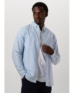 Scotch & Soda Herren Hemden Oxford Solid - Blau