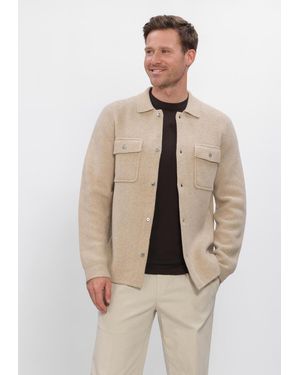 Profuomo Herren Overshirts New England - Natur